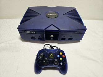 Custom Special Edition Halo 2 Asia Blue Original Xbox With 2TB Hard Drive