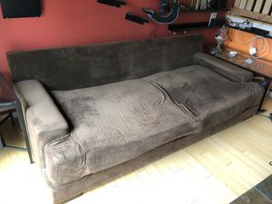 Photo Extra Long Extra wide sofa couch Super comfy