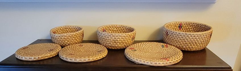 Stacking baskets