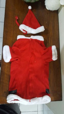 Doggie santa suit