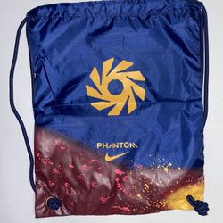 Nike: Phantom Soccer Cleat/Shoes Drawstring Backpack Storage Bag
