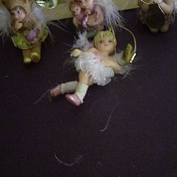 Angel Toes Ashton Drake Xmas Ornaments 