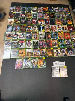 Xbox video Games original