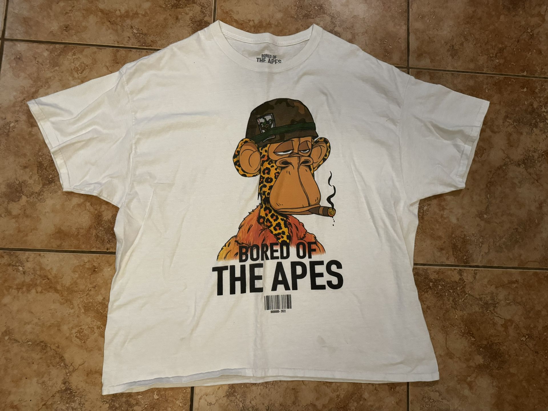 Bored Of The Apes 2XL Oversized Tee