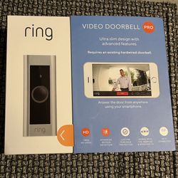 Brand New Ring Video Doorbell Pro