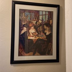 Set Of Two Frames Art Pieces 