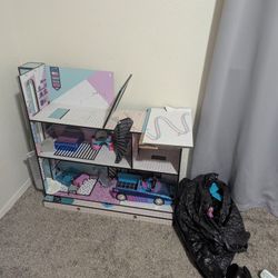 Lol Dollhouse And Bunny Doll House