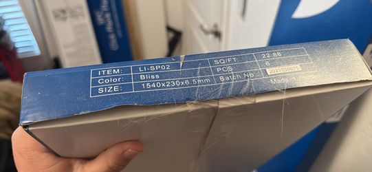 6 Unopened New Boxes 1 Opened Partially Used Flooring