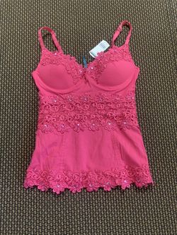 Pink Corset top