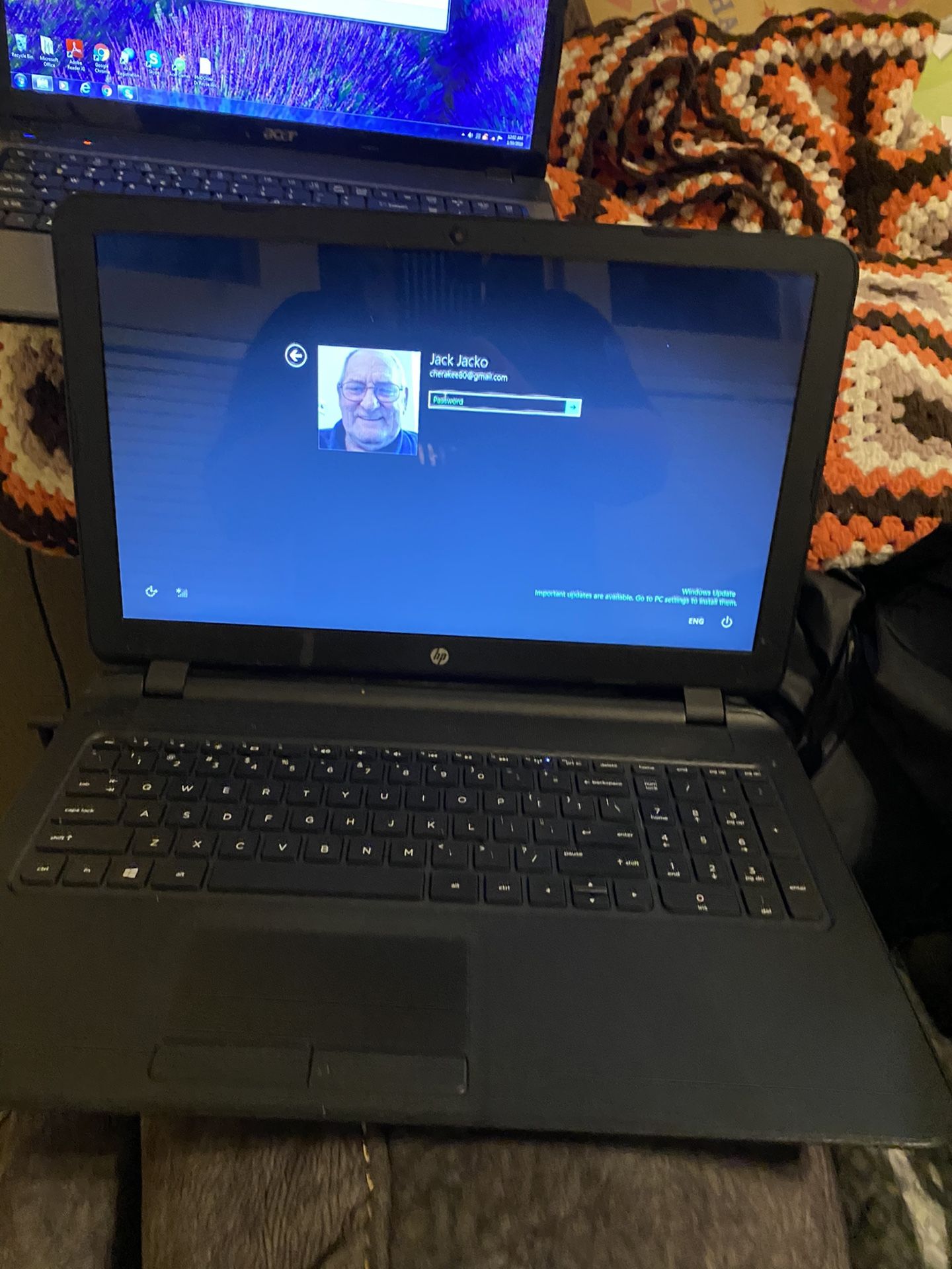 HP laptop