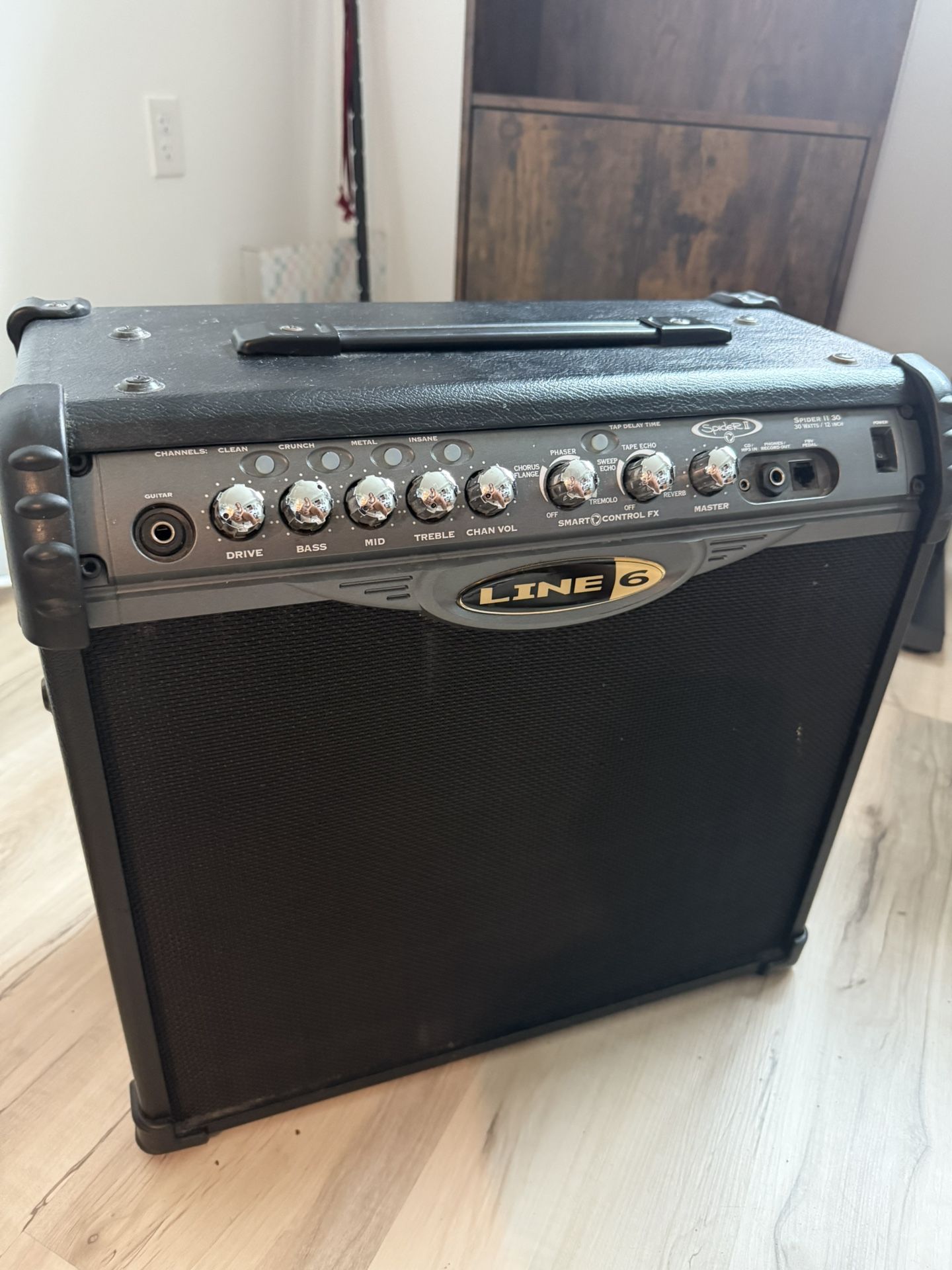 Line 6 Spider II 1x12 75W Guitar Combo Amp & Guitar