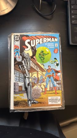 superman vintage comic book