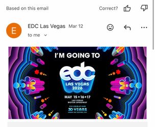 EDC GA wristband