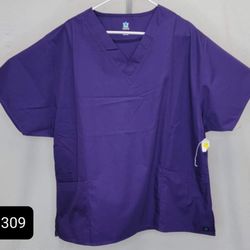3x Scrub Top New 
