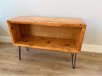 Vinyl Record Media Console (L 40” H 28”)