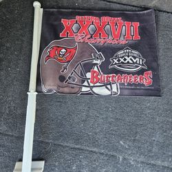 Tampa Bay Buccaneers Super Bowl Car Flag