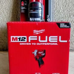 Milwaukee M12 Impact Wrench 