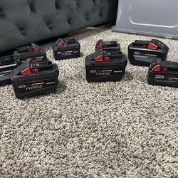 Milwaukee batteries