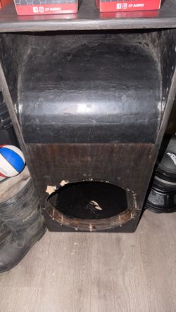 Single 15 inch subwoofer box