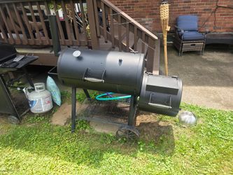 Offset smoker. Ok longhorn