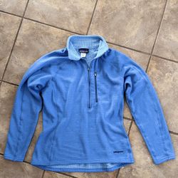 Patagonia Womens Half Zip Polartec Fleece Pullover Size Small