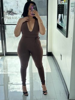 Strap Me Up Jumpsuit Green
