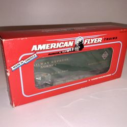 NEW American Flyer 6-48806 S Gauge Railway Express Agency Refrigerator Car 