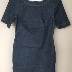 Boden Women Denim Dress Size 6 $30