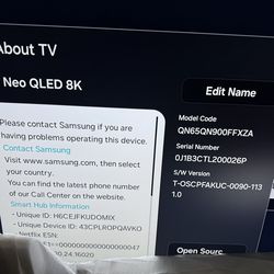 ***NEW*** Samsung 65-Inch Class Neo QLED 8K QN900F Series (2025 Model, 65QN900F)