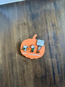 Starbucks x peanuts pin set