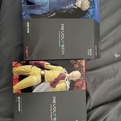 Revoltech Saitama and Genos