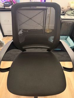 Black Mesh Office Chair - Lumbar Support