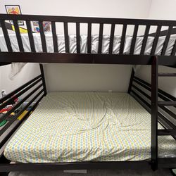 Bunk Bed (mattress NOT included). With storage.