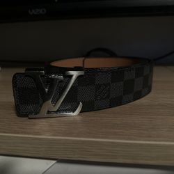 Louis Vuitton, Belt, Silver 