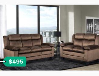 💥Brand New Brown Sofa Blowout💥 $50 Down Takes It Home!