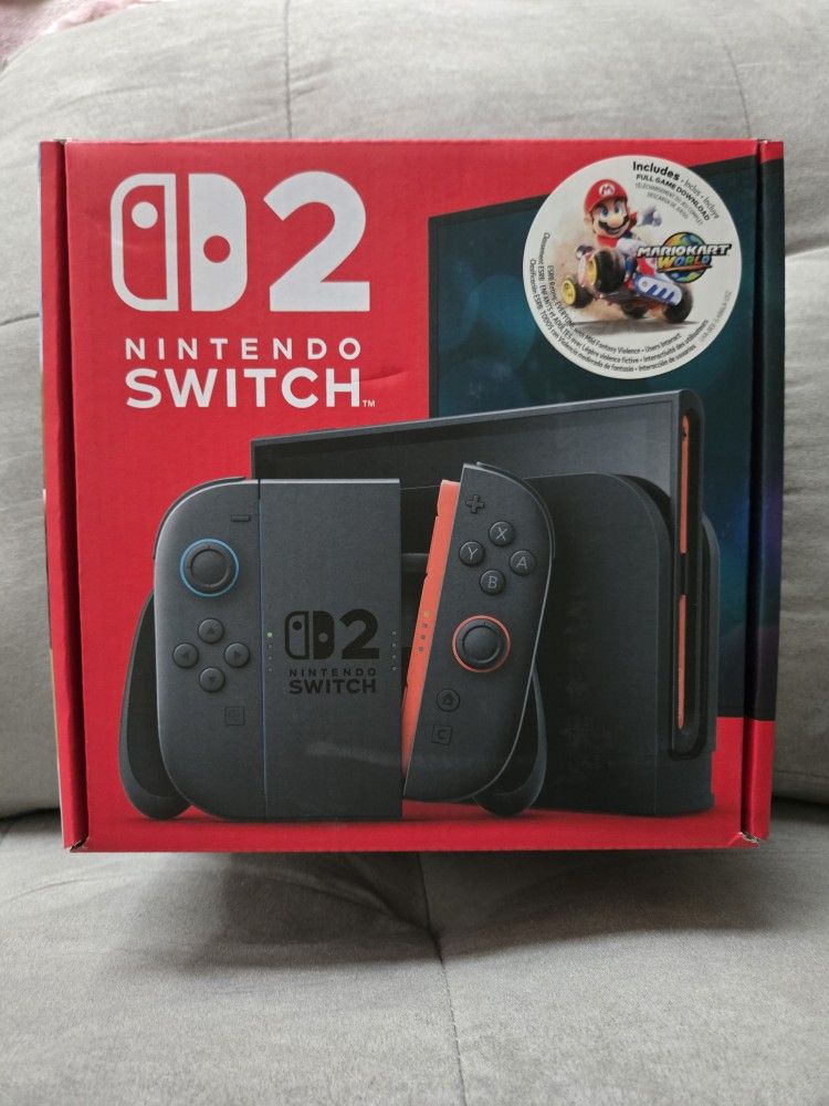 Nintendo Switch 2 Mario Kart Bundle NEW