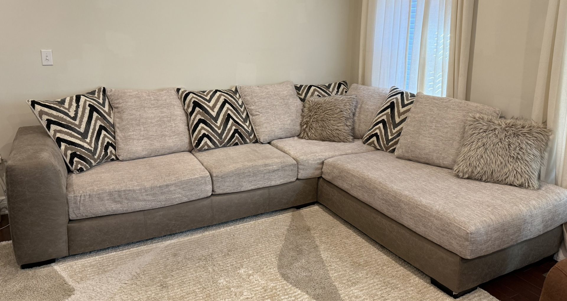 Sectional Sofa & Loveseat