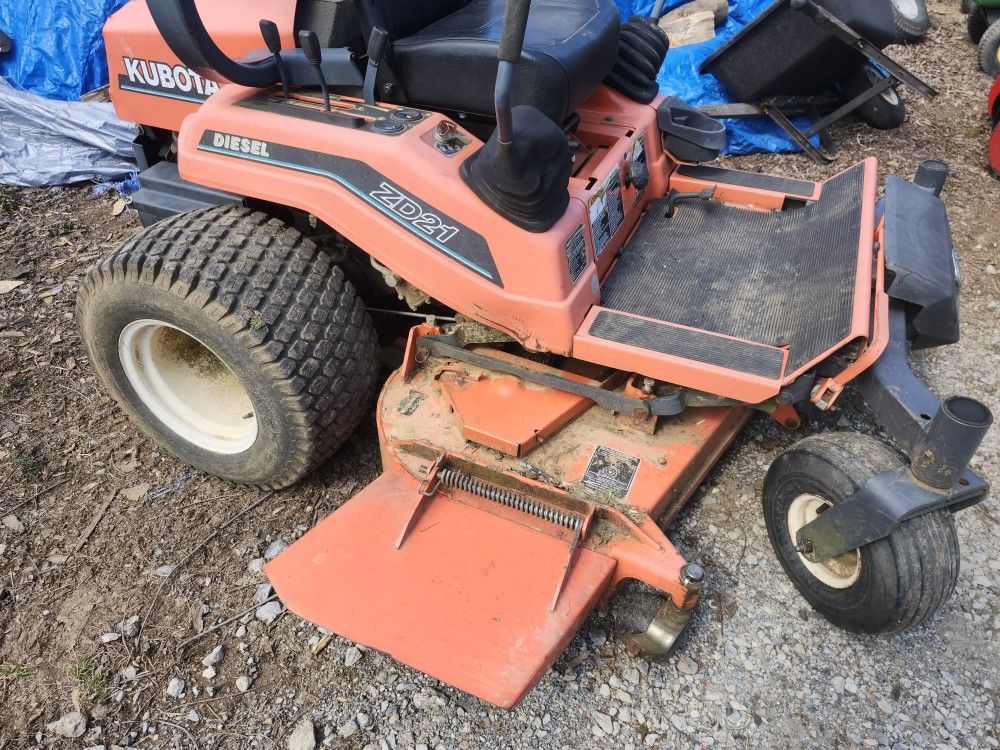 Kubota Zd21 Zero Turn