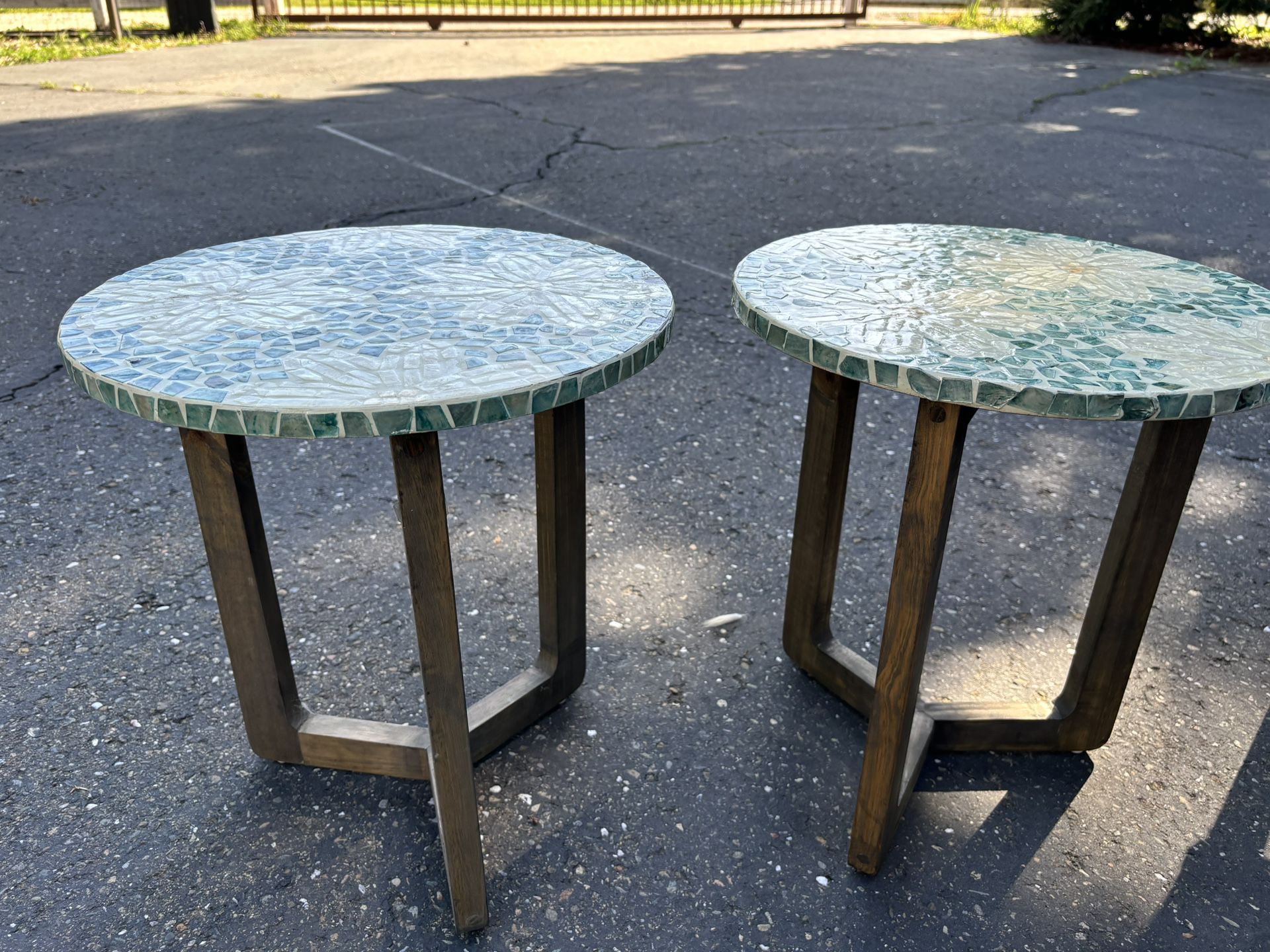 NEW Mosaic End Tables