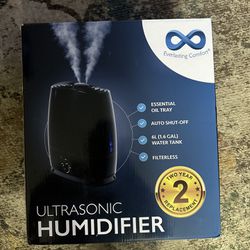 Everlasting Comfort Cool Mist Ultrasonic Humidifier - Blac