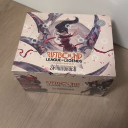 sealed Riftbound Spiritforged booster box