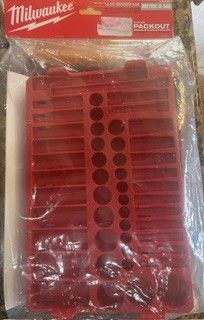 Milwaukee PACKOUT Drill Bit Organizer – NEW/SEALED