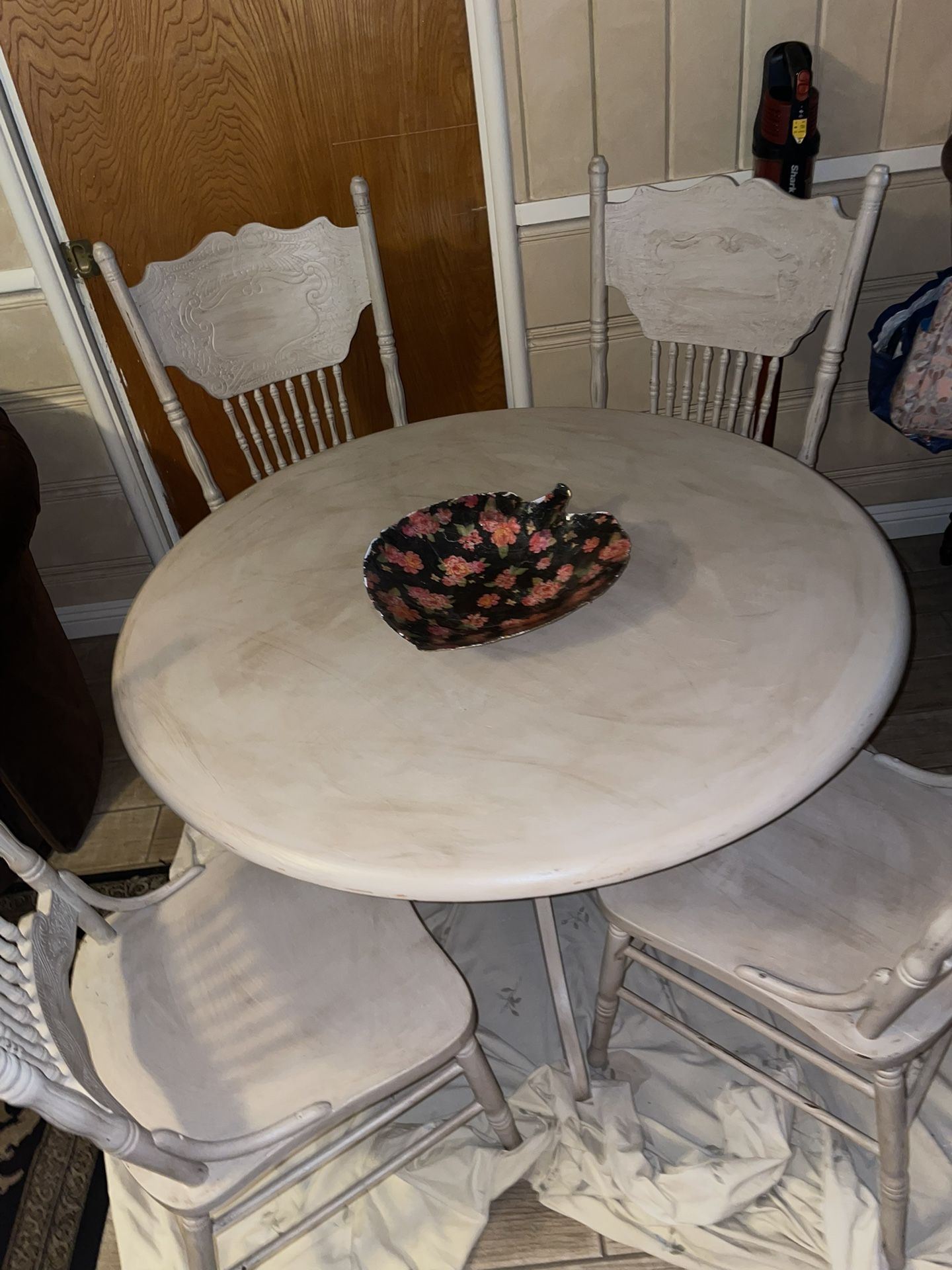 Round Wooden Table