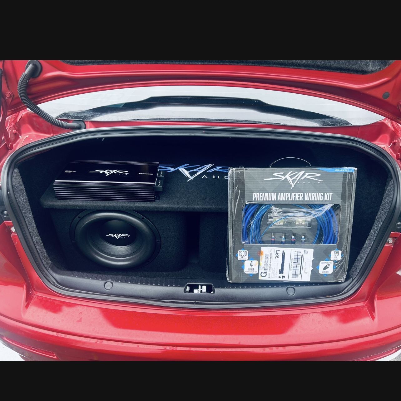 Dual 12" 2,400 Watt SDR Series Complete Subwoofer Package with Vented Enclosure and Amplifier