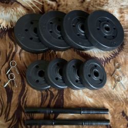 40 lb Adjustable Weight Set