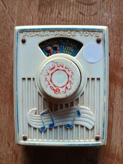 Vintage Fisher Price radio