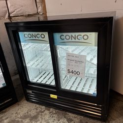 Two Glass Door Refrigerator 