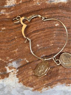 14k Pendant and 2 charms