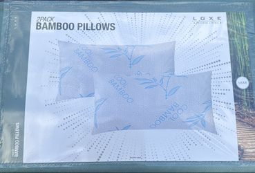 2Pack Bamboo pillows