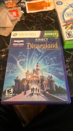 Kinect camera and 3 Xbox 360 games